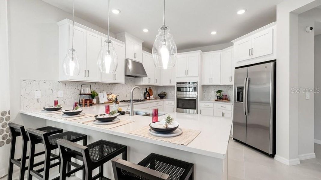 Furnished interior view inside a new home in Hillcrest, San Antonio (Image 14).