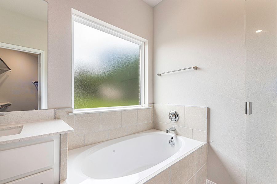 Furnished interior view inside a new home in , Bay City (Image 9). Furnished interior view inside a new home in , Bay City (Image 9).