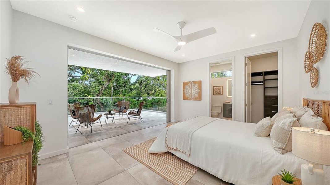Furnished interior view inside a new home in , Sarasota (Image 11).
