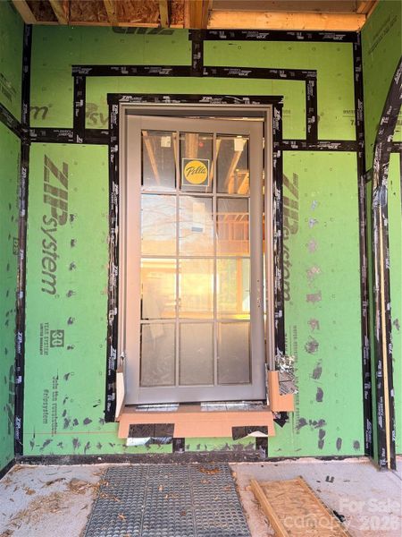 12-15-25  Pella Front door is installed