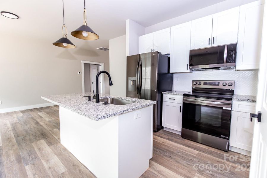 Furnished interior view inside a new home in , Hickory (Image 4).