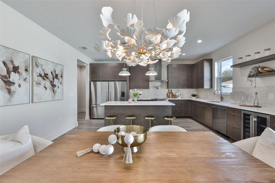 Furnished interior view inside a new home in , Tampa (Image 37).