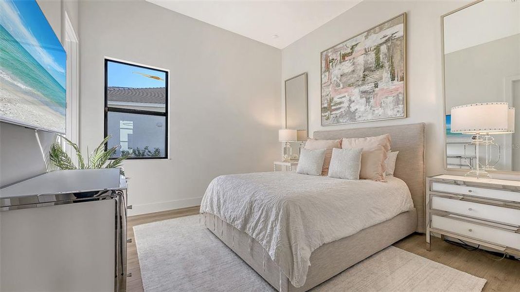 Furnished interior view inside a new home in , Sarasota (Image 15).