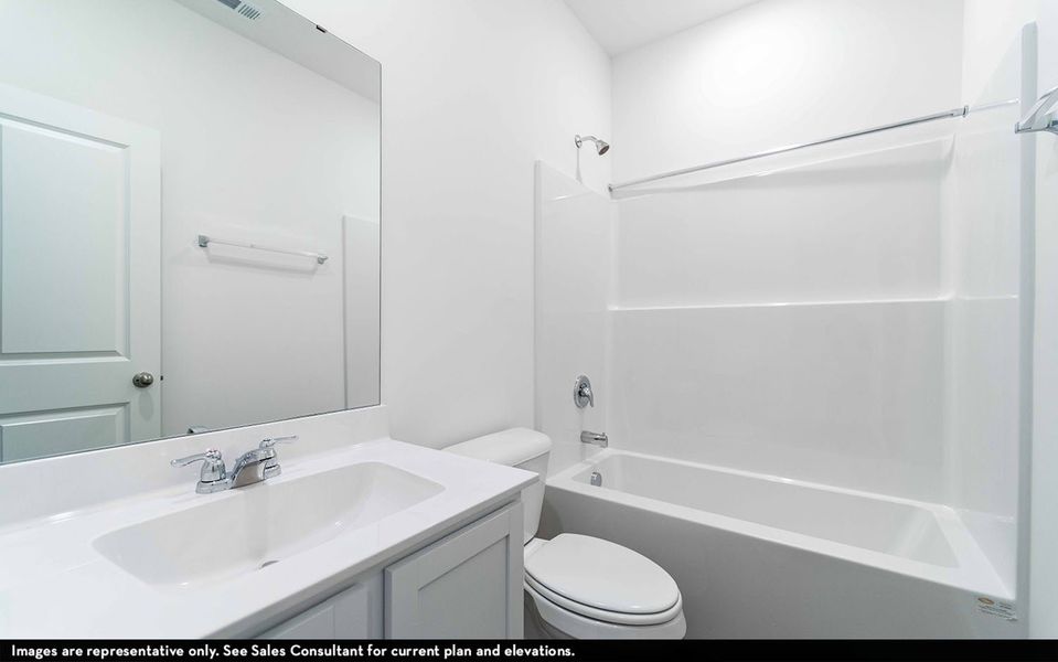 Representative furnished interior of a home built from the Ross by CastleRock Communities in Stonehenge, Manchester (Image 5).