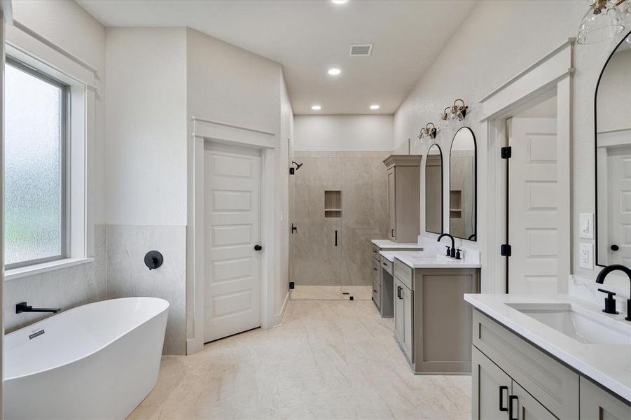 Furnished interior view inside a new home in , Lindale (Image 22).