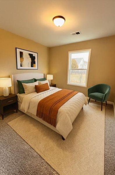 Furnished interior view inside a new home in Wilkins Walk, Mableton (Image 8). Furnished interior view inside a new home in Wilkins Walk, Mableton (Image 8).