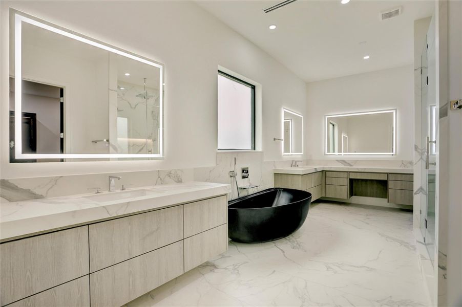 Furnished interior view inside a new home in , Houston (Image 3).