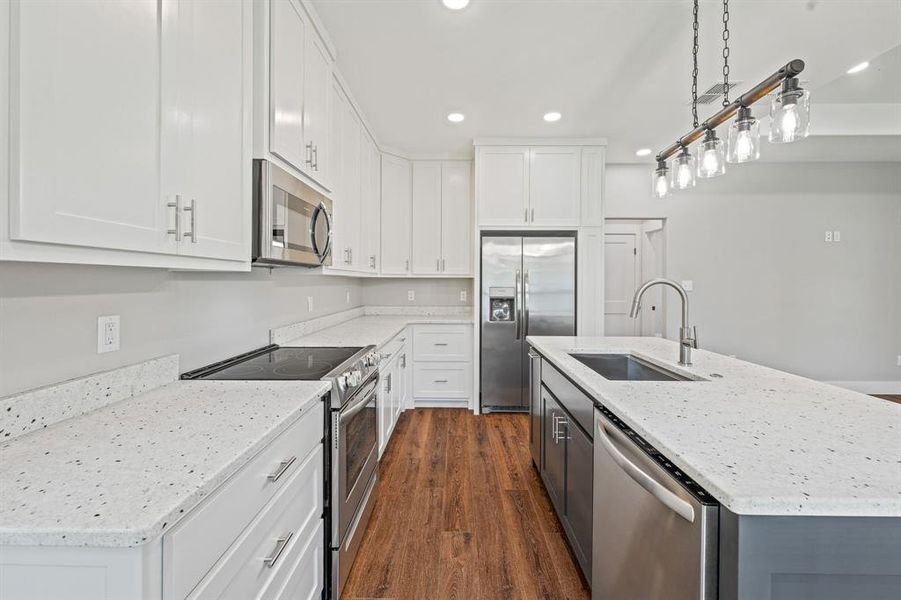 Furnished interior view inside a new home in , Stephenville (Image 8).