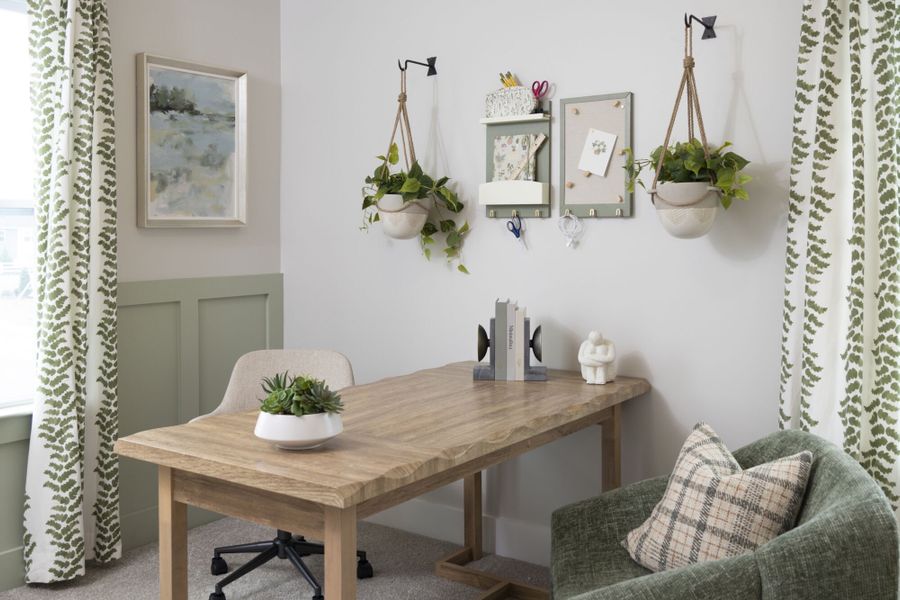 Representative furnished interior of a home built from the Emery II by Mattamy Homes in Ashmore Townes, Raleigh (Image 10). Representative furnished interior of a home built from the Emery II by Mattamy Homes in Ashmore Townes, Raleigh (Image 10).