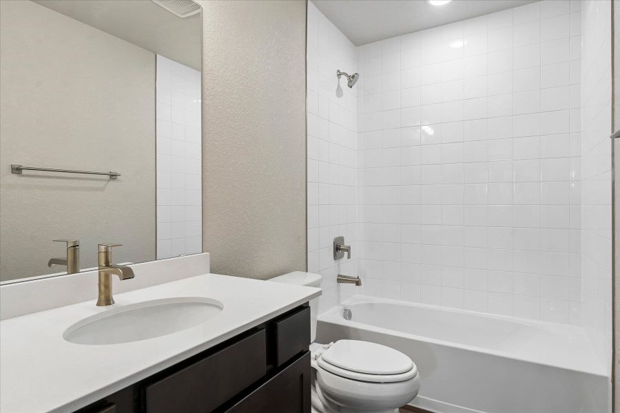 Furnished interior view inside a new home in Aspen Ranch, Fountain (Image 9).