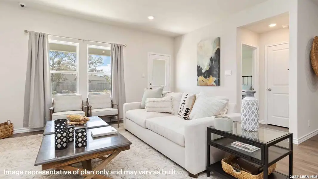 Furnished interior view inside a new home in , Boerne (Image 20).