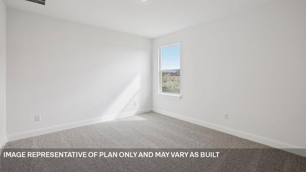 Representative unfurnished interior of a home built from the The Grayson by D.R. Horton in Railhead, Cedar Creek (Image 23).