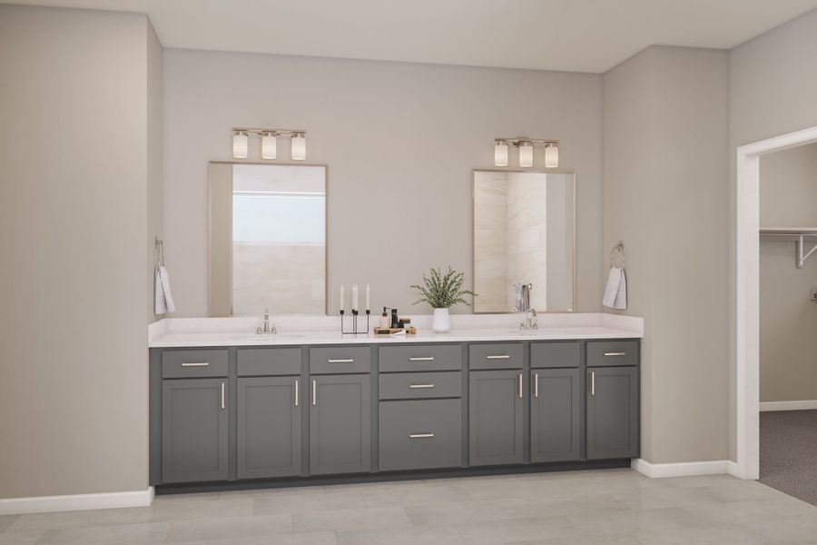 Representative furnished interior of a home built from the 5014 by Tri Pointe Homes in The Aurora Highlands, Aurora (Image 26).