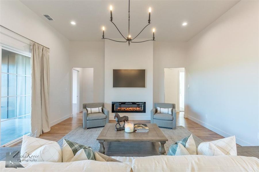 Furnished interior view inside a new home in , Tuscola (Image 3). Furnished interior view inside a new home in , Tuscola (Image 3).