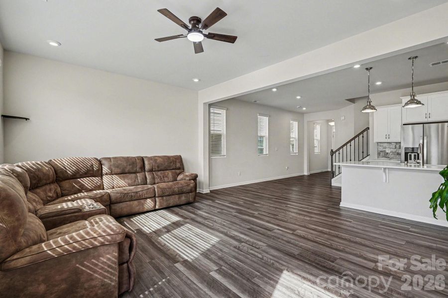 Furnished interior view inside a new home in Northfield Crossing, Charlotte (Image 18).