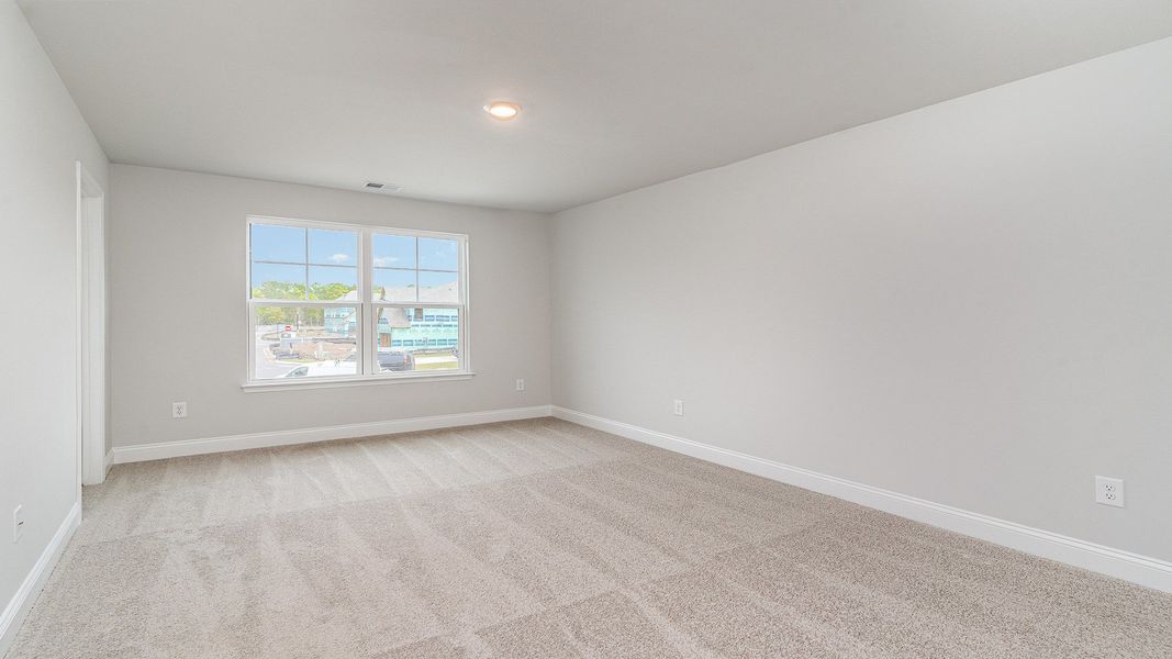Representative unfurnished interior of a home built from the Westerly by D.R. Horton in The Preserve at Shaftesbury Glen, Conway (Image 13).