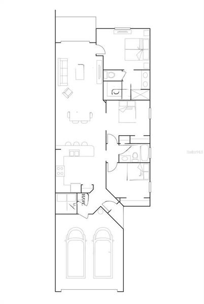 2D floor plan layout of this home in , Bradenton, FL (Image 4).