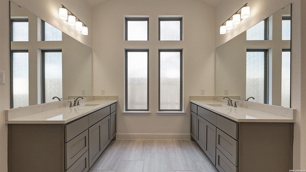 Furnished interior view inside a new home in The Ranches at Creekside, Boerne (Image 9).