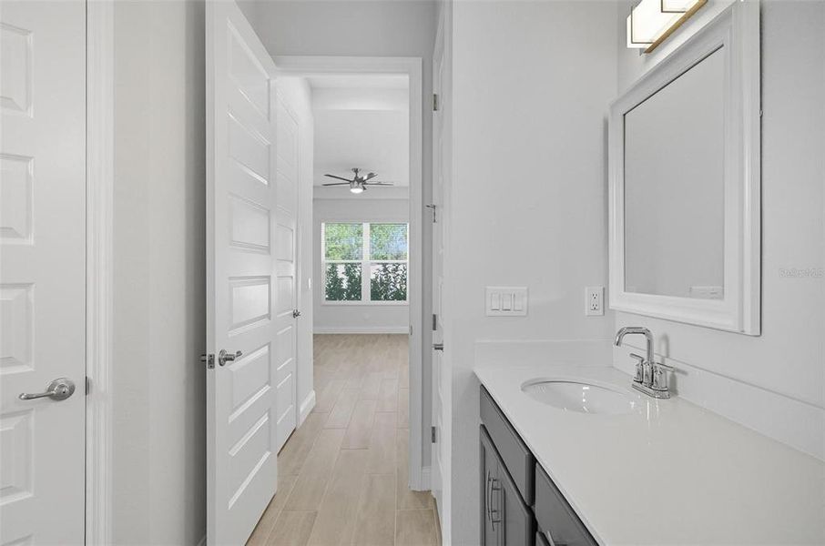 Furnished interior view inside a new home in Marina Del Palma, Palm Coast (Image 11).