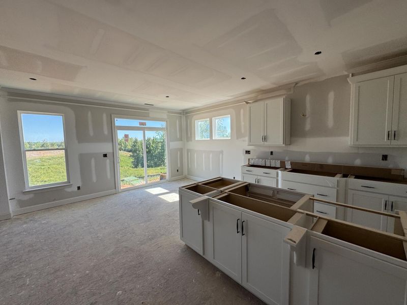 In-progress construction of a new home in The Meadows at Laurelbrook, Sherrills Ford, NC (Image 6).