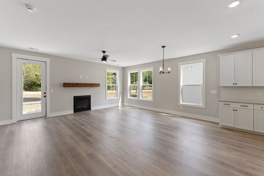 Image 13 representing the Bowman by Hunter Quinn Homes in Landing at Clemson Marina, Seneca, SC.