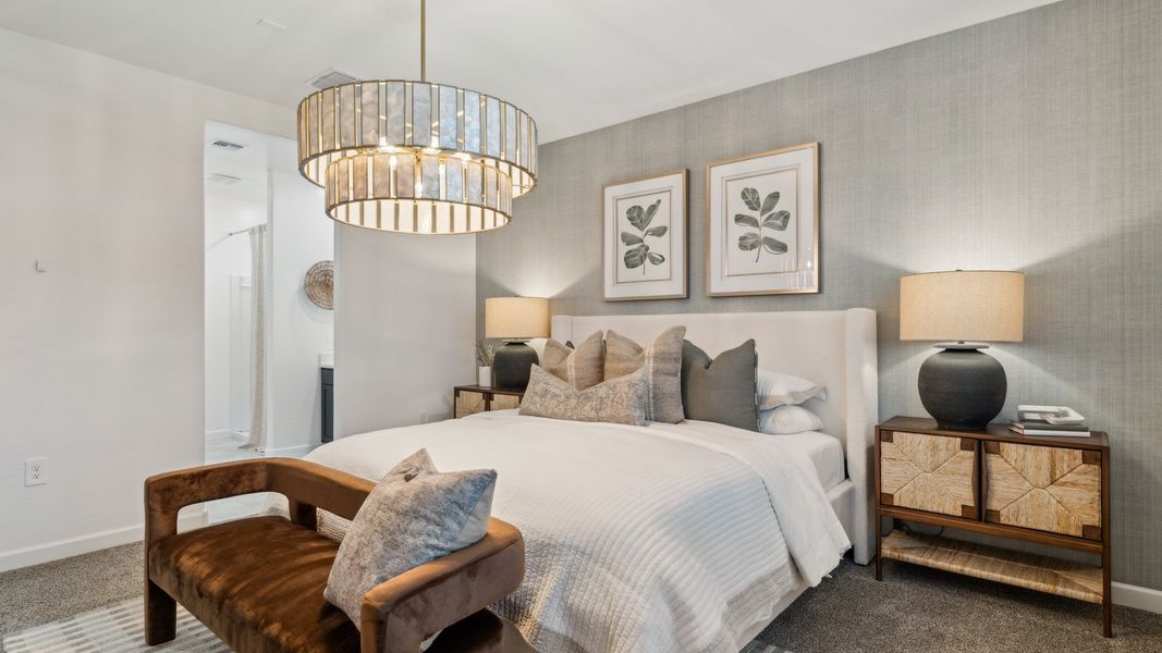 Furnished interior view inside a new home in Radiance at Superstition Vistas, Apache Junction (Image 15).