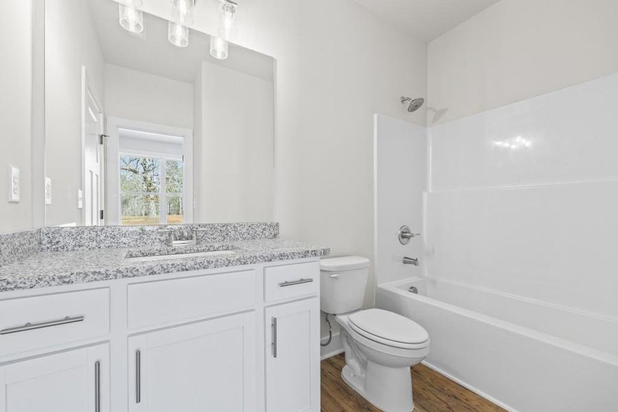 Furnished interior view inside a new home in , Hartwell (Image 10).