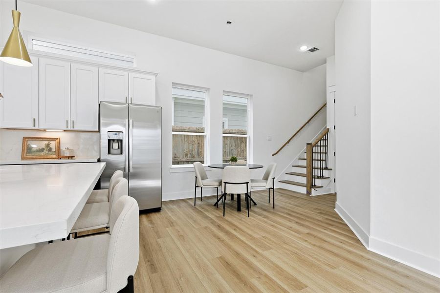 Furnished interior view inside a new home in , Houston (Image 7).