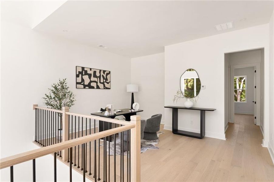 Furnished interior view inside a new home in , Powder Springs (Image 45).