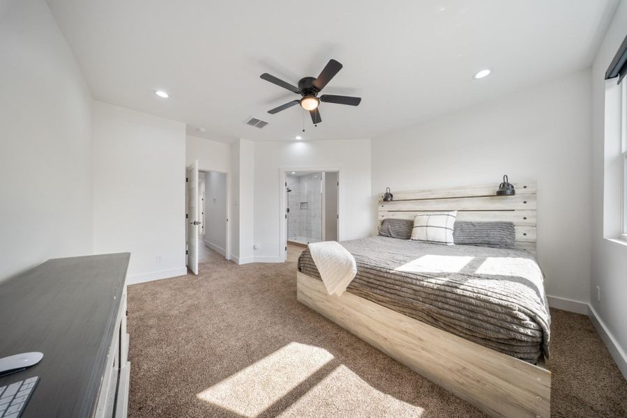 Furnished interior view inside a new home in , Sealy (Image 10).