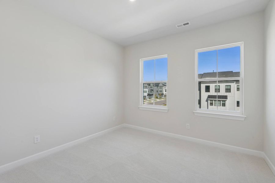 Representative unfurnished interior of a home built from the Kinston by Tri Pointe Homes in Elm Park, Raleigh (Image 15).