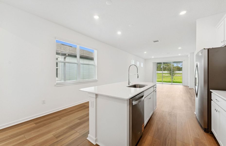 Center Island with Storage