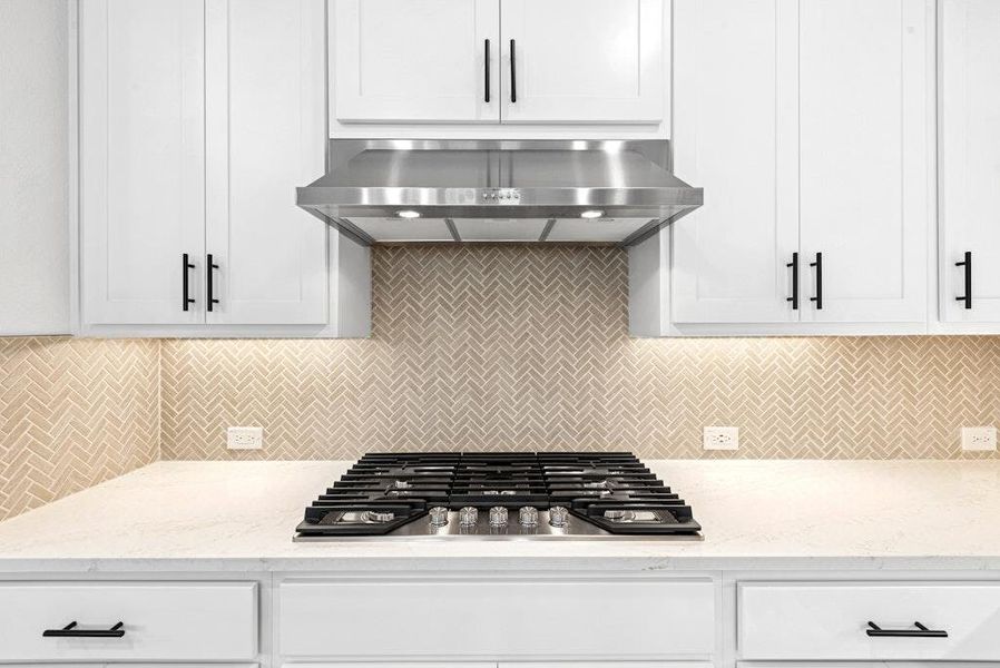 Close-up of interior finishes inside a home in University Heights, Round Rock (Image 12).