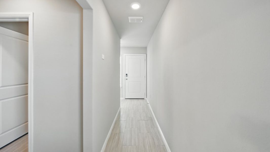 Representative unfurnished interior of a home built from the Diana by D.R. Horton in The Hills at Reunion, Newark (Image 27). Representative unfurnished interior of a home built from the Diana by D.R. Horton in The Hills at Reunion, Newark (Image 27).