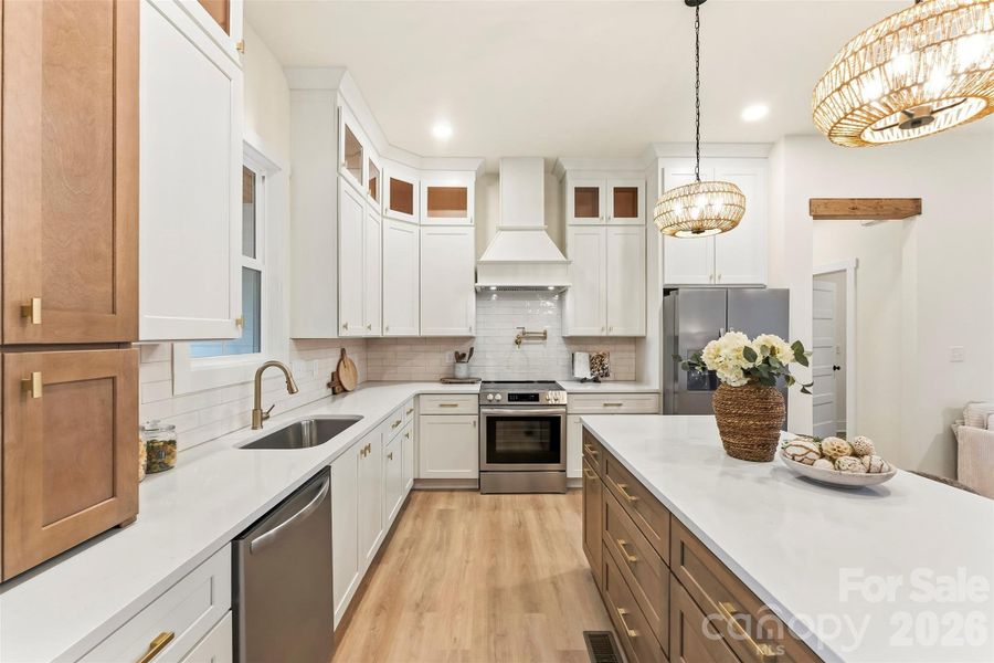 Furnished interior view inside a new home in , Bessemer City (Image 15).