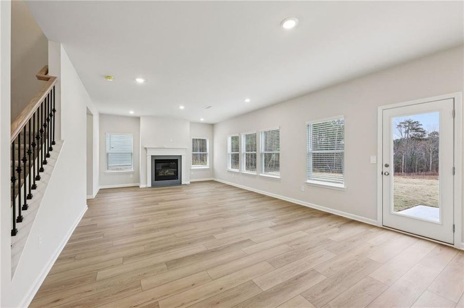 Spacious, unfurnished interior of a new home in Parkside at Grayson, Grayson (Image 23).