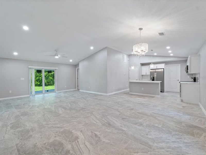 Dining and Living Rooms