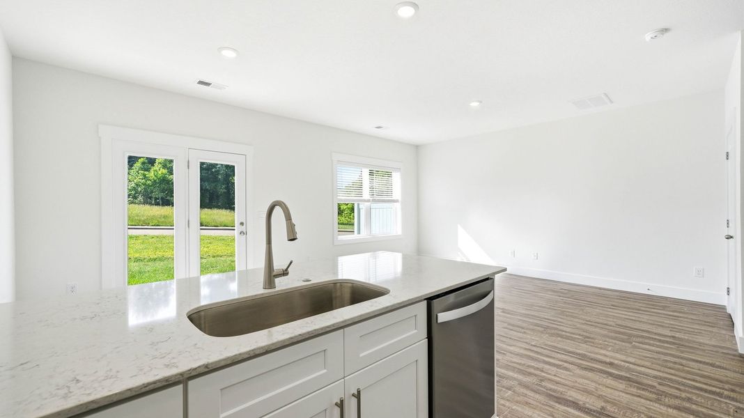 Furnished interior view inside a new home in The Arbor Townhomes, Kingsport (Image 7). Furnished interior view inside a new home in The Arbor Townhomes, Kingsport (Image 7).