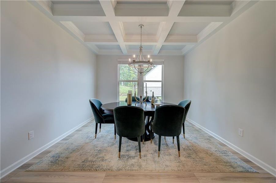Furnished interior view inside a new home in Hamilton Lakes, Lawrenceville (Image 12).
