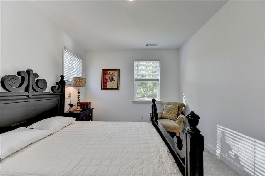 Furnished interior view inside a new home in Bailey Fence, Dacula (Image 45).