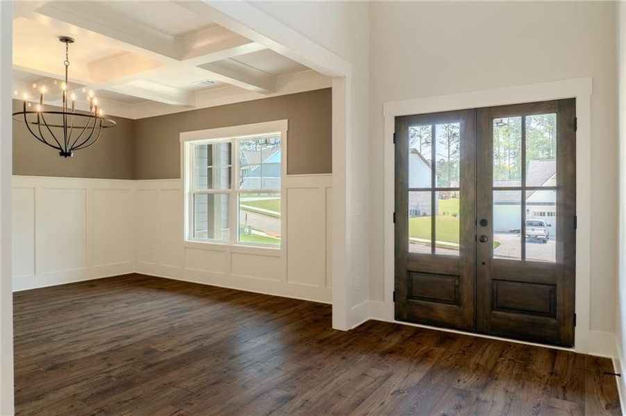 Spacious, unfurnished interior of a new home in Spring Creek, Monroe (Image 32). Spacious, unfurnished interior of a new home in Spring Creek, Monroe (Image 32).