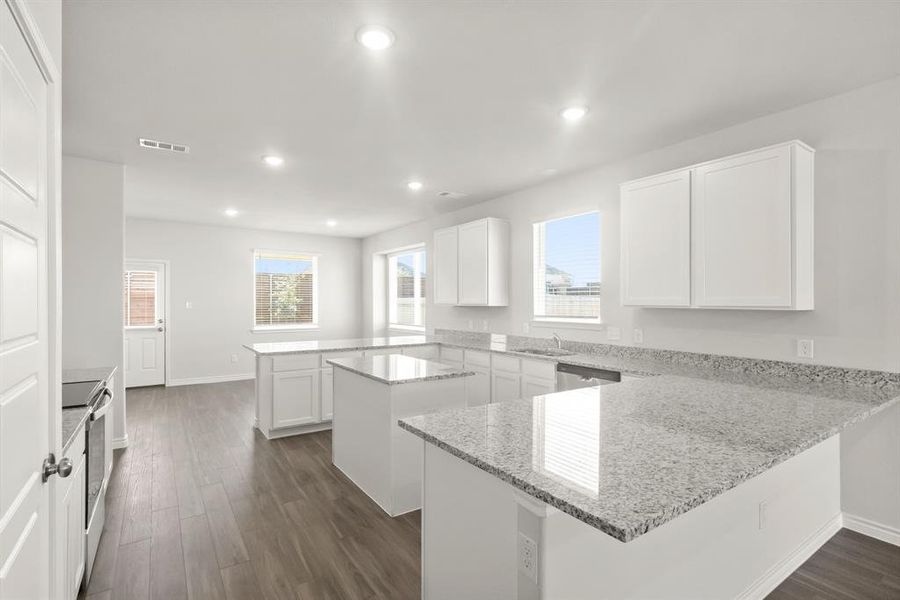 Furnished interior view inside a new home in Retreat at Fossil Creek, Fort Worth (Image 35).