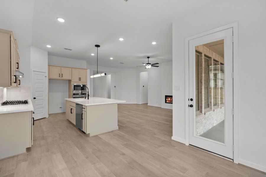 Furnished interior view inside a new home in Harvest Green - Final Opportunities, Richmond (Image 8).