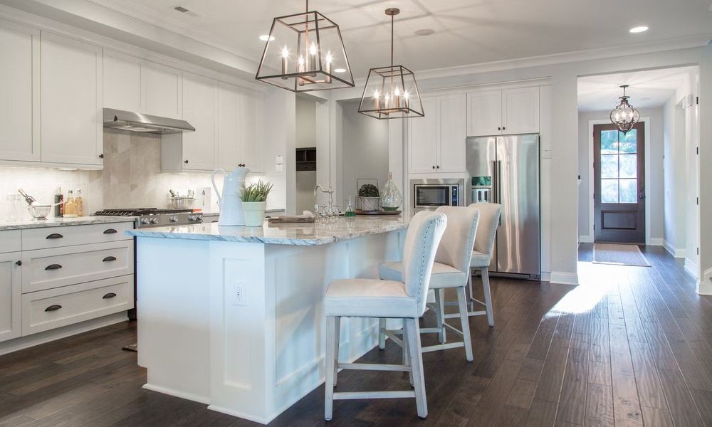 Representative furnished interior of a home built from the Huntley by Classica Homes in McLean - South Shore, Clover (Image 28). Representative furnished interior of a home built from the Huntley by Classica Homes in McLean - South Shore, Clover (Image 28).