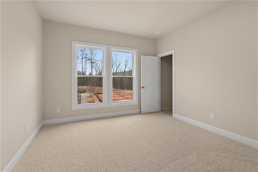Spacious, unfurnished interior of a new home in Waterside Single Family, Peachtree Corners (Image 17). Spacious, unfurnished interior of a new home in Waterside Single Family, Peachtree Corners (Image 17).