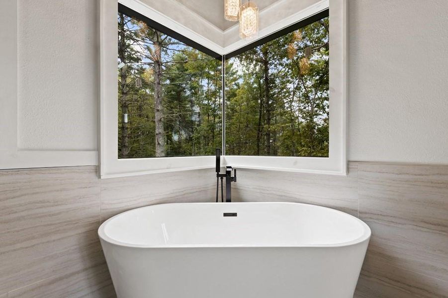 Furnished interior view inside a new home in , Mineral Bluff (Image 15).