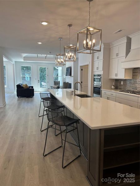 Furnished interior view inside a new home in The Courtyards at Lake Davidson, Mooresville (Image 28).