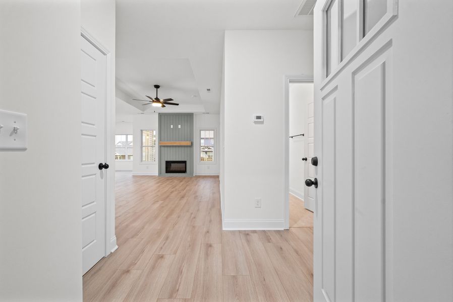 Spacious, unfurnished interior of a new home in Cherry Fields, Clarksville (Image 9). Spacious, unfurnished interior of a new home in Cherry Fields, Clarksville (Image 9).