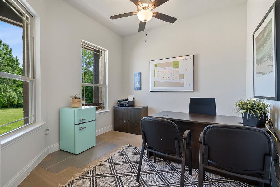 Representative furnished interior of a home built from the Vail by Windsor Homes in Colby Crossing Phase 2, Mansfield (Image 15). Representative furnished interior of a home built from the Vail by Windsor Homes in Colby Crossing Phase 2, Mansfield (Image 15).