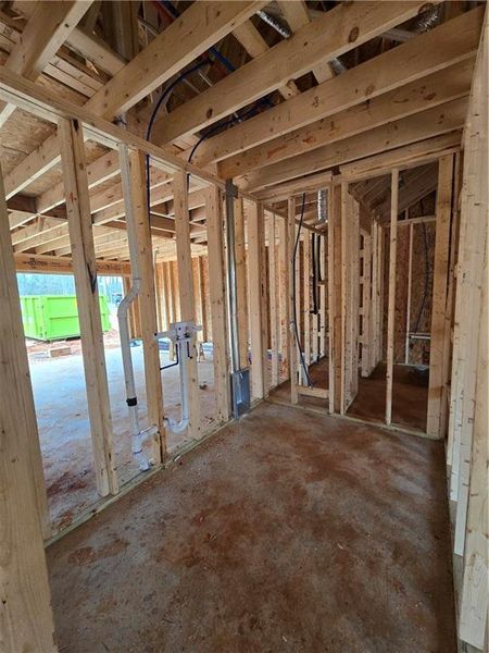 In-progress construction of a new home in , Lavonia, GA (Image 15).
